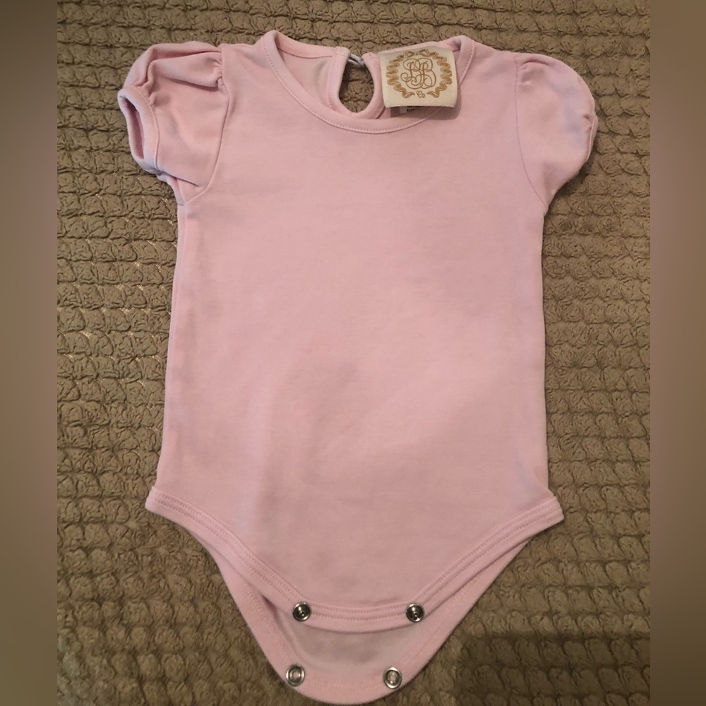 The Beaufort Bonnet Company pink onesie